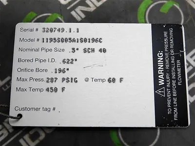 USED ROSEMOUNT ANALYTICAL 1195S005A1S0196C