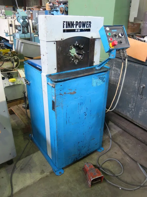 Used FINN POWER FP-20 SWAGING MACHINE FP201S Swagers New Jersey US | MULLIN MACHINERY #292900
