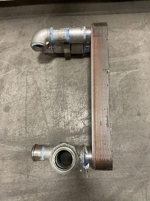 Bell & Gossett BPX BP 423-020 Plate Heat Exchanger 435PSI 450F 568606020008