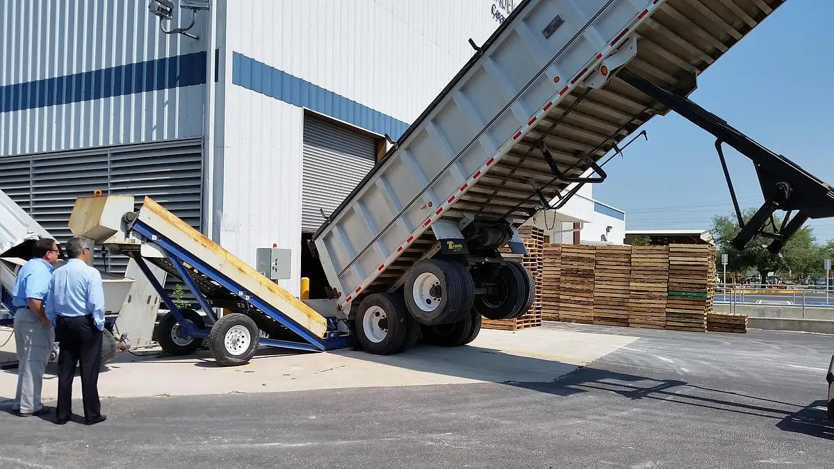 Unloader, Truck, Bulk, Hopper, Silo, Vibrating Conveyor, Baghouse #5991681