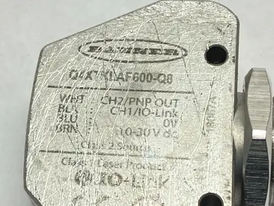 USED BANNER Q4X SERIES ALL PURPOSE PHOTOELECTRIC SENSOR 10-30VD 801918