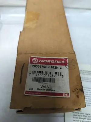 New | in-Stock NORGREN 2630670E-0162N-G Solenoid Valves | Surplus Asset Holdings #1204236