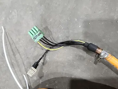 USED REXROTH 20 M POWER CABLE