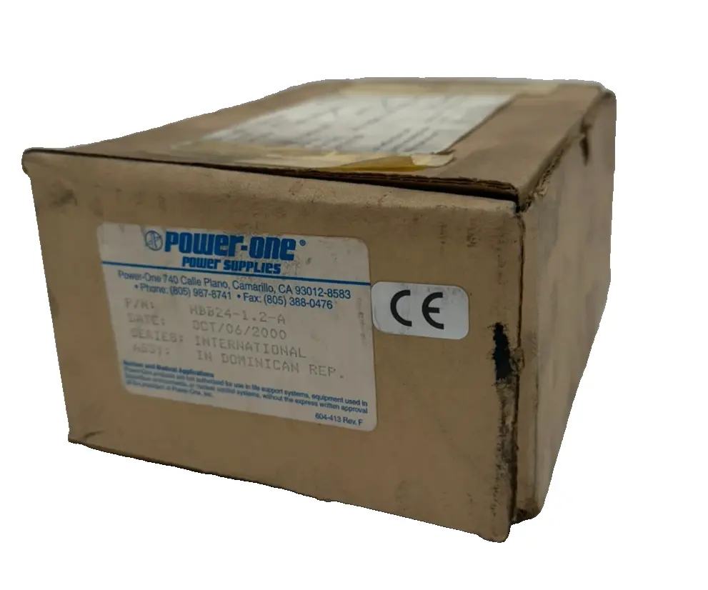 NEW POWER-ONE HBB24-1.2-A LINEAR POWER SUPPLY 24VDC 1.2A HBB2412A