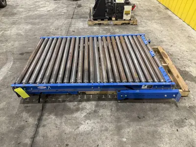 48" X 96" LEWCO ROLLER CONVEYOR: STOCK #23307