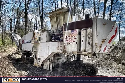 Used 2009 ROADTEC RX 700 Cold Planers Louisiana US | Proxy Equipment #1384969