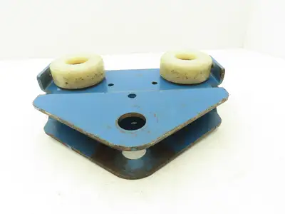 Gorbel 1/2 Ton Bridge Crane Hoist Push Trolley 1000Lb 3"Wheels *No Pin*