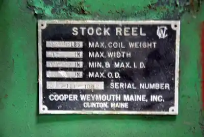 USED COOPER WEYMOUTH 2500-18