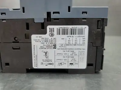 USED Siemens 3RV2011-1EA20 SIRIUS Motor Protector Circuit Breaker