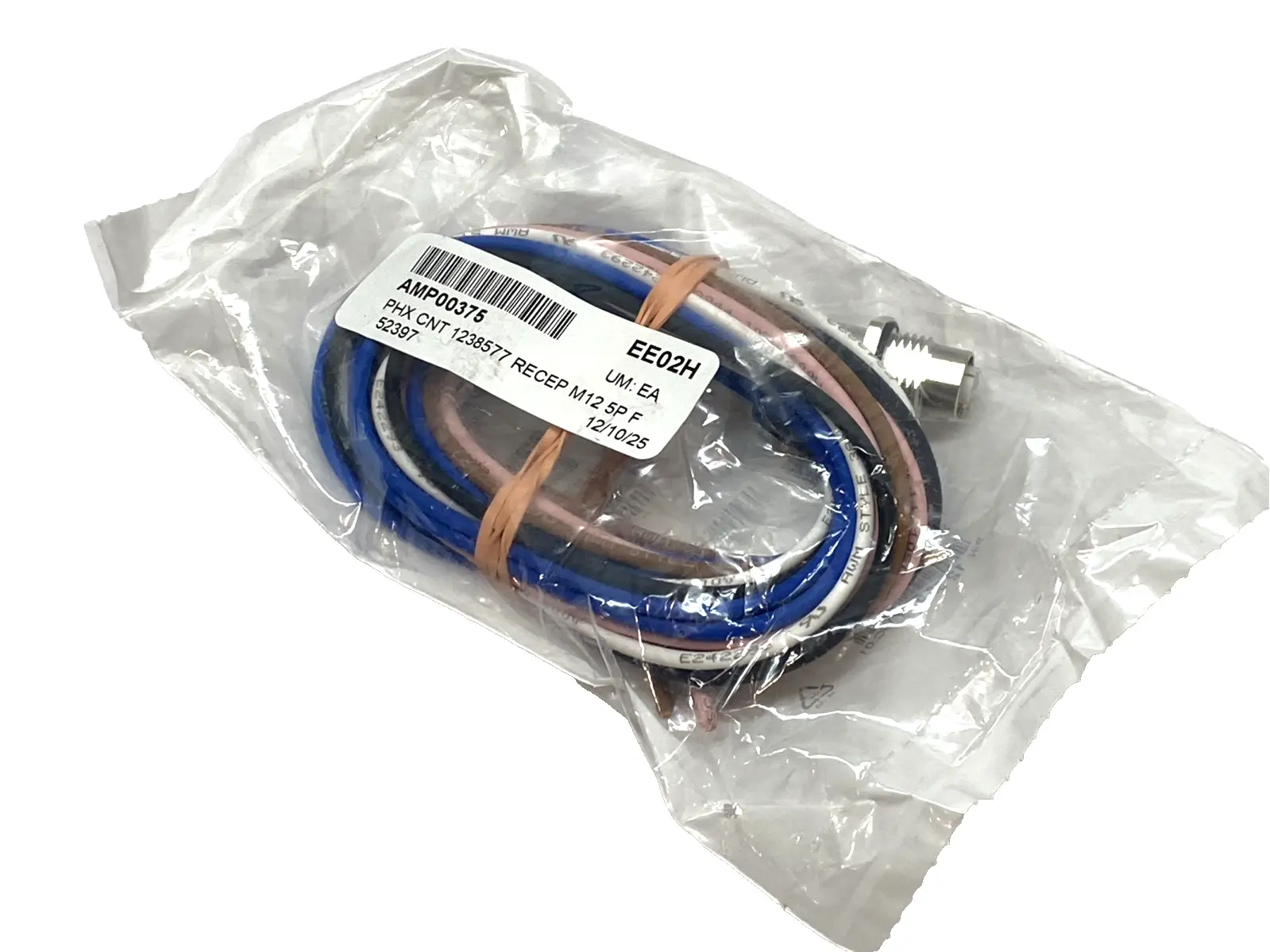 NEW PHOENIX CONTACT POWER SOCKET M12 5‑POS 1238577