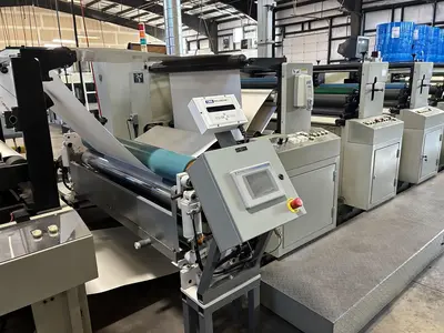 2007 EKOFA 4300  4 Color Flexo with CMS moistener system