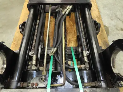 Toyota Forklift Mast 3 Stage 3 Lever 189" Lift 2900lb 5FBE15 Class 2