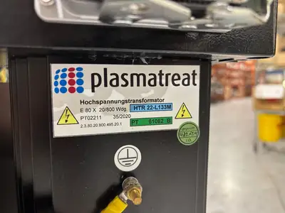 HTR22-L133M | Plasmatreat HTR22-L133 High Voltage Plasma Transformer w/ Cables, E 80 X 20/800 - Used