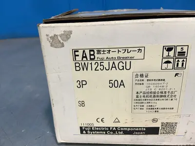 New | in-Stock FUJI BW125JAGU  3P050 Circuit Breakers Ohio US | HGR 24 #1326039