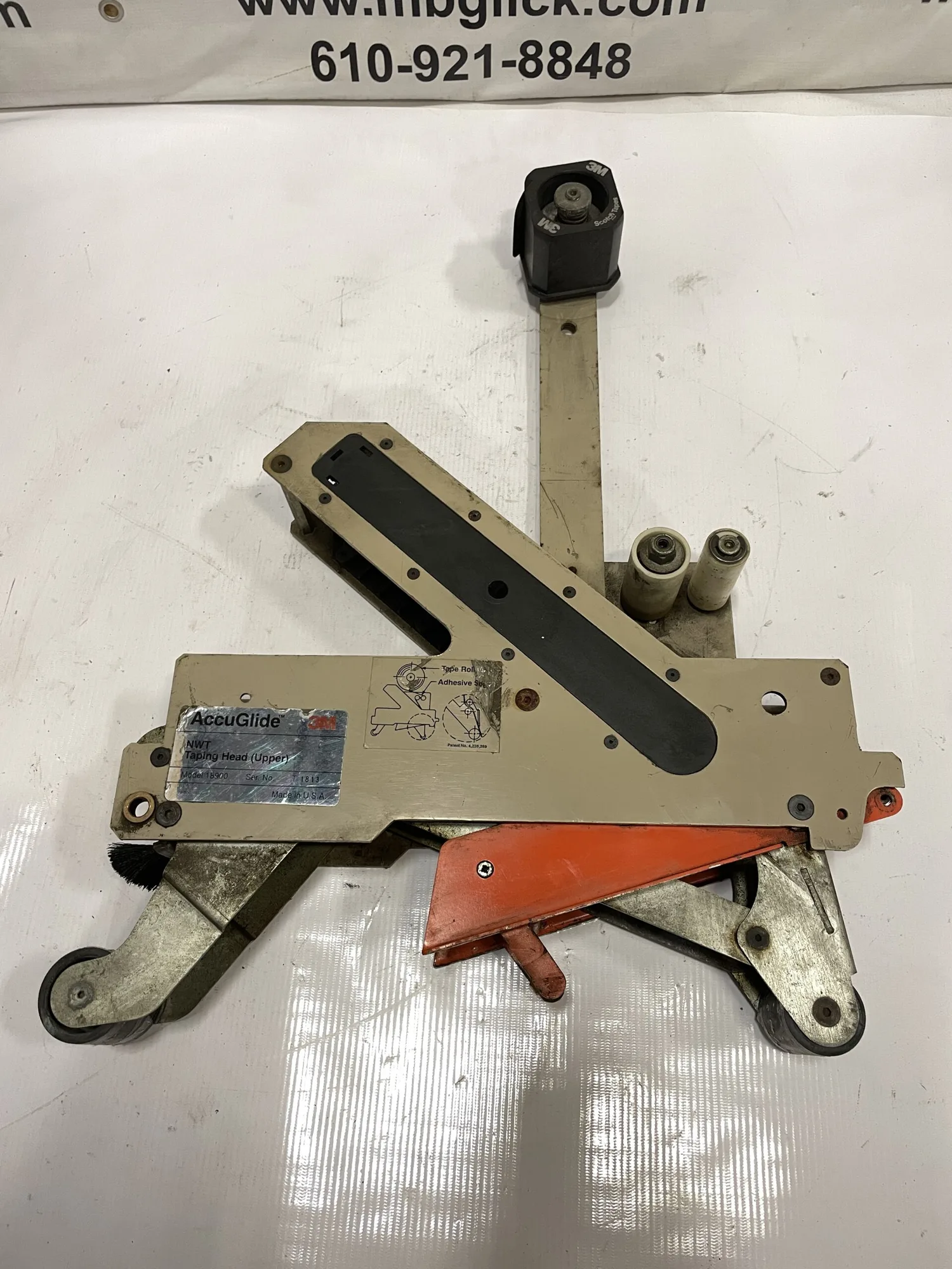3M AccuGlide 18900 NWT Upper Taping Head 3”