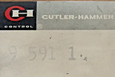 NEW CUTLER HAMMER 9-591-1 BRAKE COIL 110 V / 60 HZ 95911
