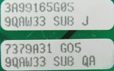 REFURBISHED WESTINGHOUSE 3A99165G51 CIRCUIT BOARD 7379A31G05