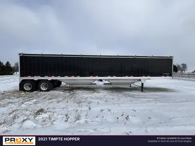 Used 2021 TIMPTE HOPPER Grain Hopper Trailers Wisconsin US | Proxy Equipment #1385345