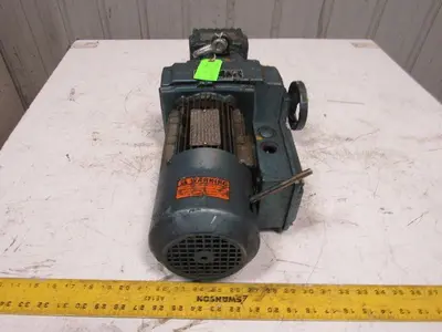 Sew R27D16DT80K4BMG05HR 19.35:1 Ratio 22-107RPM Out 230/460V Inline Gear Motor