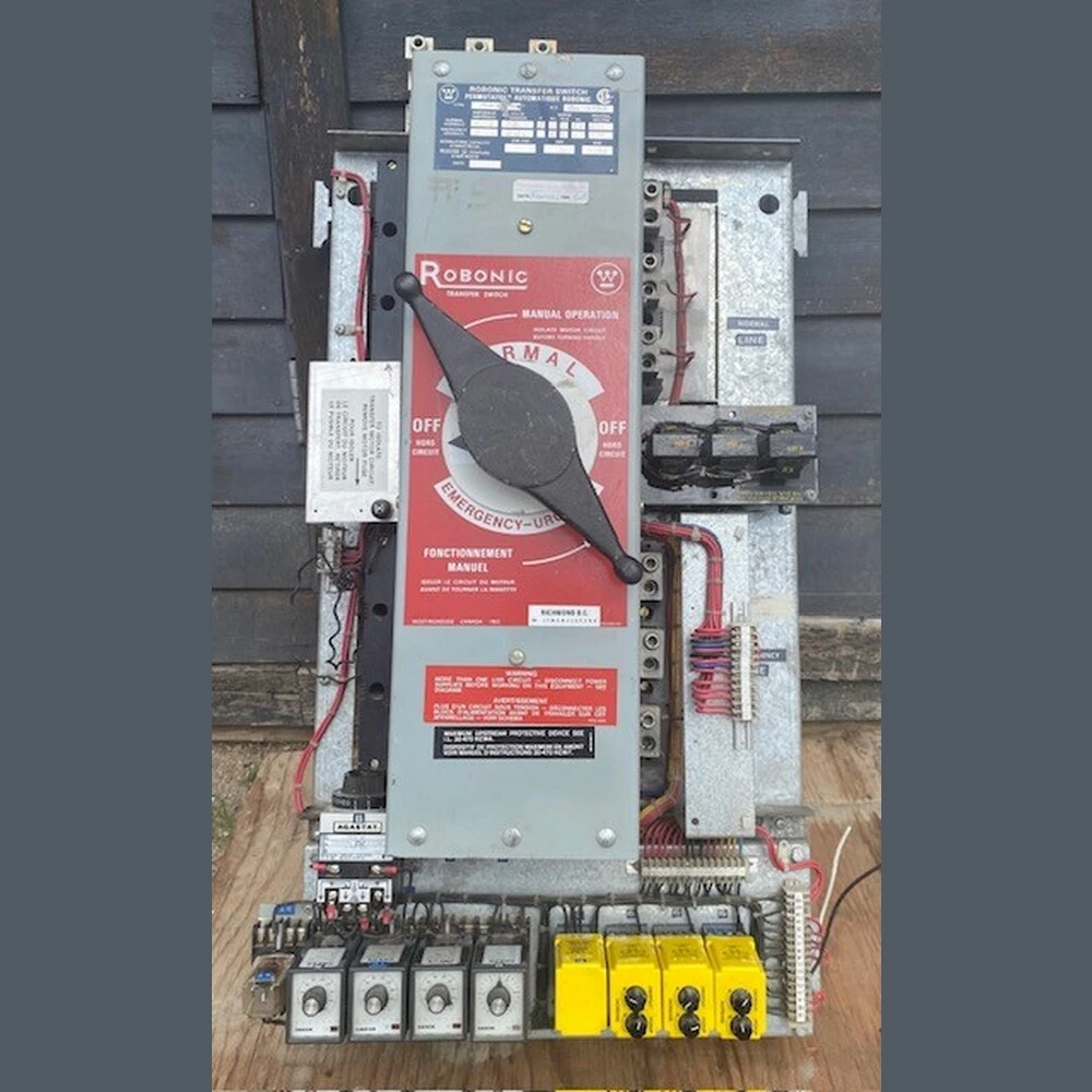 400 Amp Westinghouse Robonic Transfer Switch