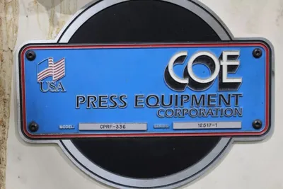 Used COE CPRF-336 Servo Feeders Michigan US | Alma Machinery #1224971