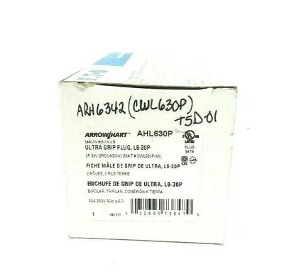 2 NEW ARROW HART AHL630P PLUG