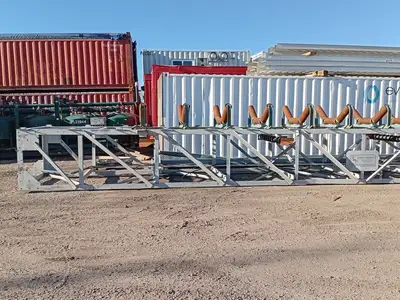 Conveyor System Assembly w/25 HP, 575 Volts Electric Motor