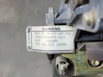USED SIEMENS 14-193-100-582