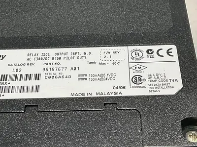USED ALLEN BRADLEY 1756-OW16I SERIES A