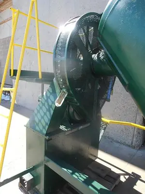 Mixer, V-Type, 40 CF, C/st, PK, 10 HP, Bar, Feed System, #S734565