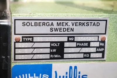 USED SOLBERGA SE 2050 M