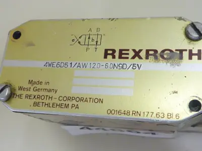 USED REXROTH 4WE6D51AW12060N9D5V