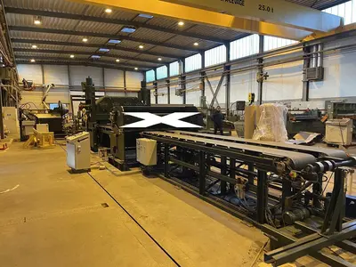 USED ZM 2050 X 4 MM DECOILING & CUT TO LENGTH & SLITTING