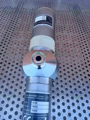 USED OPTEK AF46 DUAL WAVELENGTH UV ABSORPTION SENSOR W/ 1/2" SANITARY FITTING