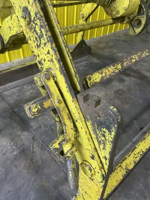 20,000 LB X 84" X 32" TO 62" WIDE CF CULLEN FRIESTEDT ADJUSTABLE PARALLELOGRAM SHEET LIFTER: STOCK #14945
