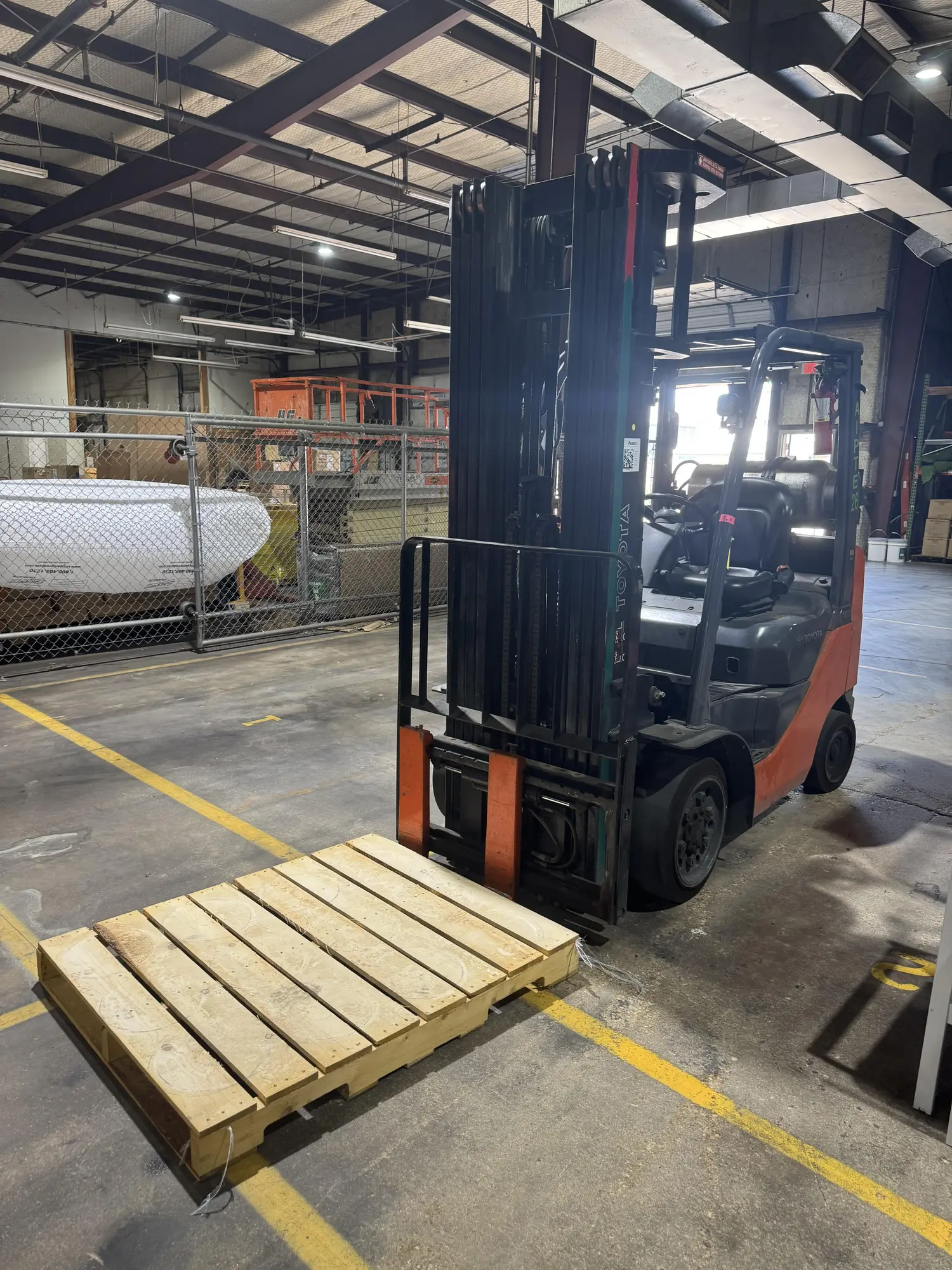 Toyoda Model 8FGCU25 LP Forklift
