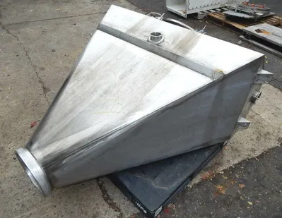 USED SANITARY CLOSED HOPPER 54 X 60