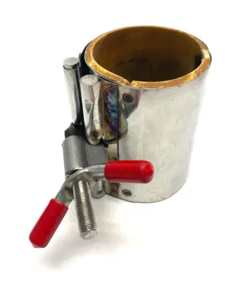 USED H-P PRODUCTS PNEUMATIC CONVEYING SUPER-GRIP PIPE CLAMP COUPLING