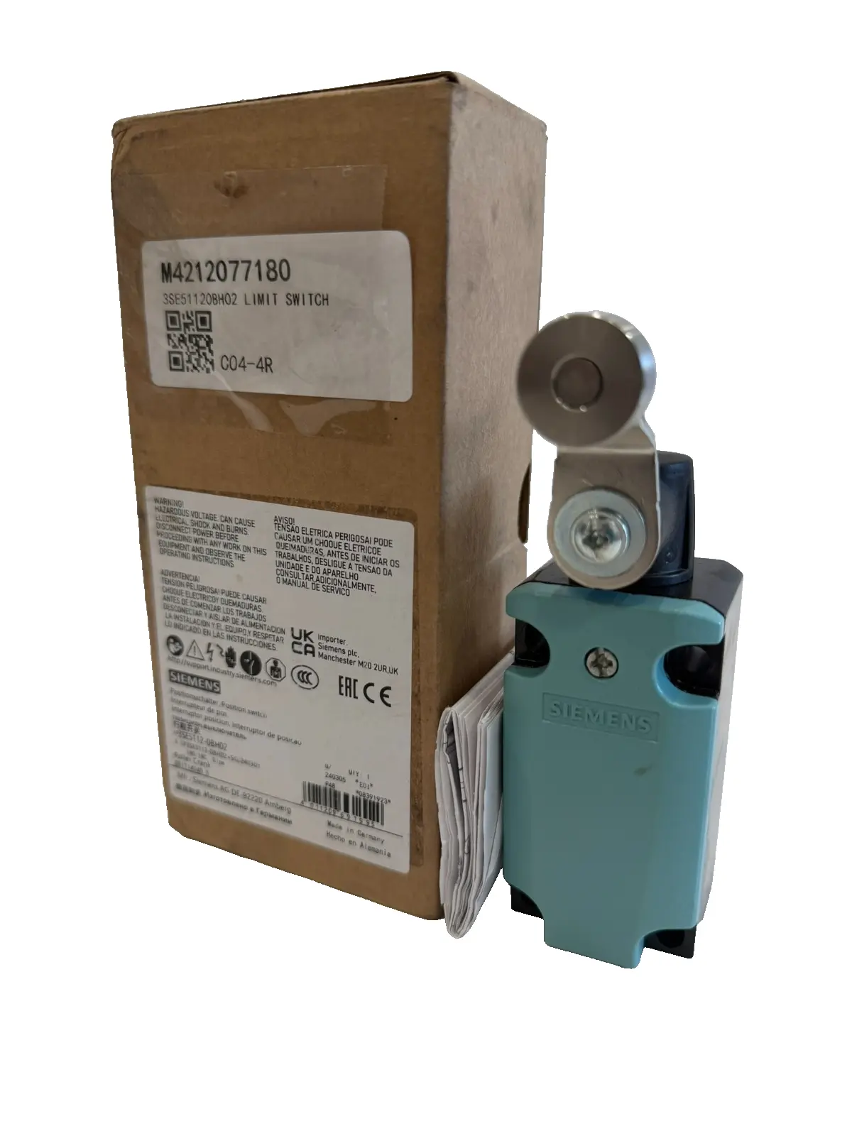 NEW SIEMENS 3SE5112-0BH02 LIMIT SWITCH 3SE51120BH02