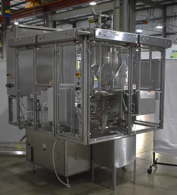 USED 2018 Modern Packaging Inc DR Rotary Filling and Sealer