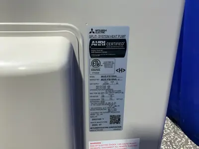 Used 2022 MITSUBISHI ELECTRIC MUZFS15NA Miscellaneous MRO Ohio US | HGR 24 #1287304