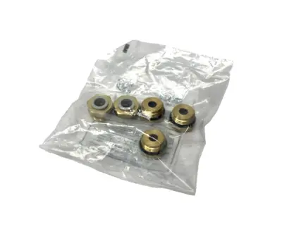 KQ2H10-U04A | SMC  Pneumatic One-Touch Fitting 10mm Tube O.D. 1/2" Thread 5-PACK - New