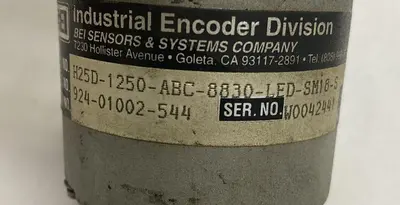 Used BEI MOTION SYSTEMS H25D-1250-ABC-8830-LED-SM18-S Motion Controls Ohio US | Surplus Asset Holdings #1233570