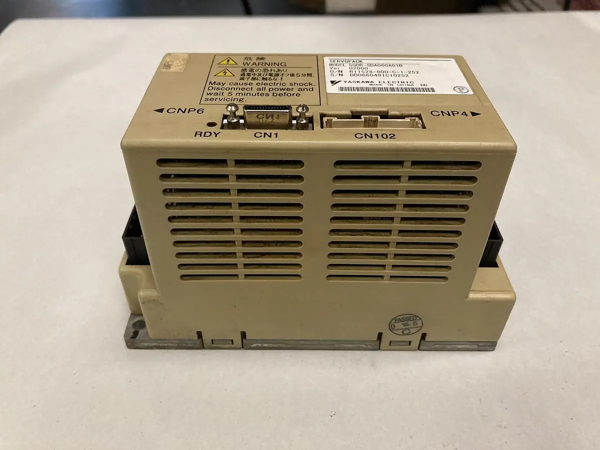 Used YASKAWA SGDR-SDA060A01B Servo Drives Ohio US | Surplus Asset Holdings #1237475