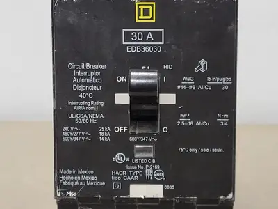 NEW SQUARE D EDB36030