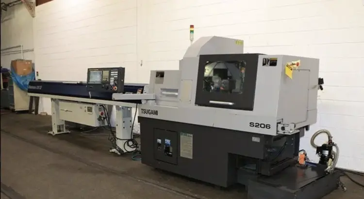 Used 2012 TSUGAMI S206 Swiss Type Automatic Screw Machines Ohio US | Toolquip, Inc. #908936