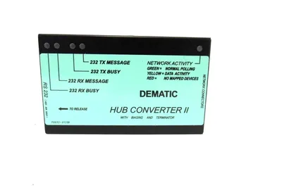 NEW DEMATIC F0032-01322AA HUB CONVERTER II F003201322AA