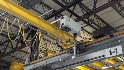 R&M 1 Ton Cranes - Overhead, Bridge | Highland Machinery & Crane (4)