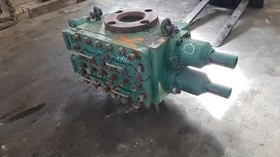 USED DRECO 7 1/16" 5M DOUBLE RAM BOP