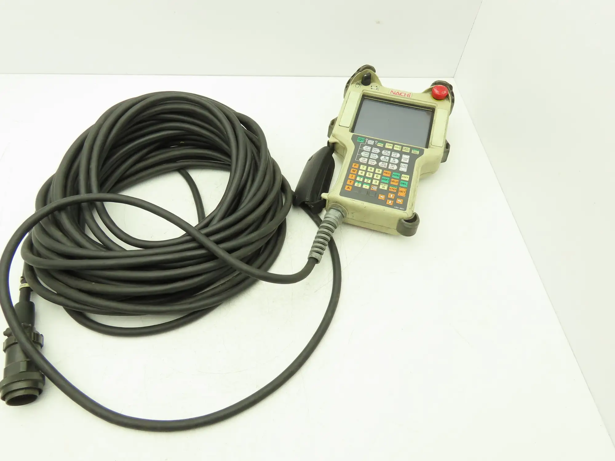 Nachi Fujikoshi RTP101-10 Robot Teach Pendant With 80' Cable